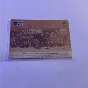 NHL Pro Set Card - Ace Bailey Benefit Game